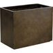 Leilani Antique Bronze Outdoor Planter